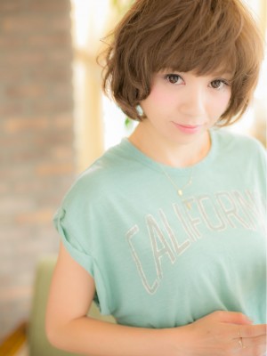 小顔も狙える♪好感・ラフボブa