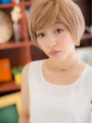 空気感とツヤ感が◎ボブショートa