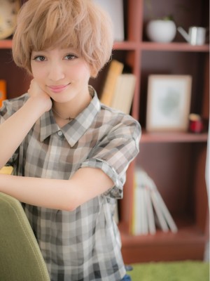 ≪ハイトーンｘ無造作感≫技ありショートb