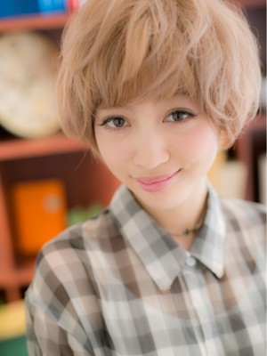 ≪ハイトーンｘ無造作感≫技ありショートa