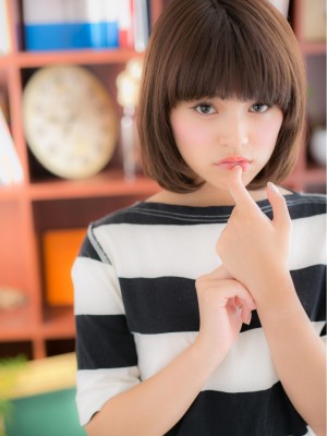 キュート＆エッジィに♪甘辛Mix★ボブa