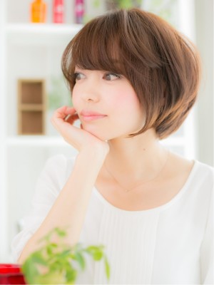 《大人かわいい》‥ショートボブa