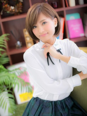 可愛くてハンサムな、大人の女性リッチボブb