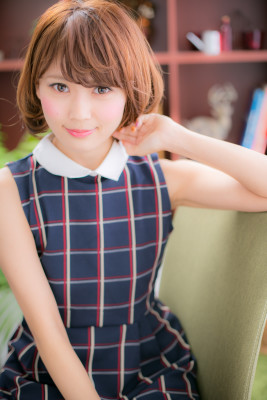 遊ぶ毛先が可愛い♪大人sweetボブb