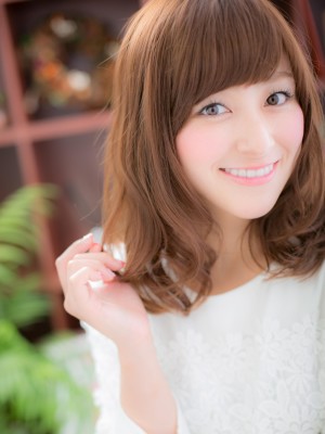 モテ度・愛され度抜群♪王道ゆるふわミディa