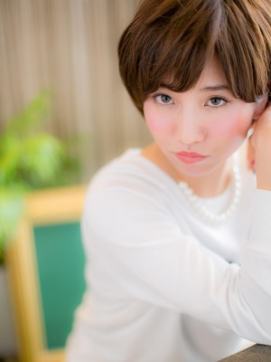 耳かけでガーリーに♪♪ラブショートa