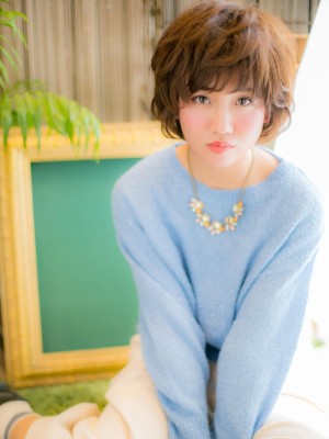 ラフなふんわり感☆エアリーショートb