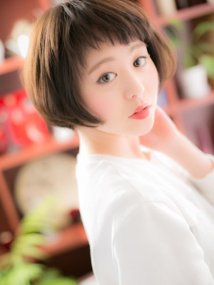 ゛短めバング゛で、脱！☆定番ボブa