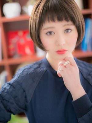 モード＆ガーリーフレンチシック・ボブa