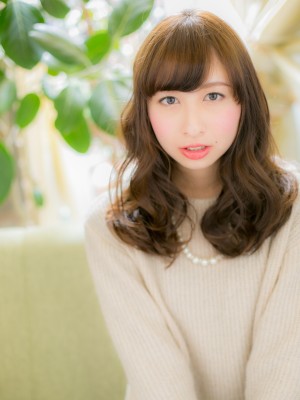 スタイリング楽チン♪グラマラスウェーブa