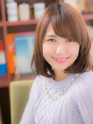 毛先くるん♪好感度大の優等生ミディa