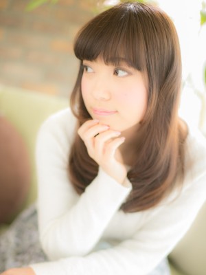 可愛い☆毛先のワンカール♪ａ