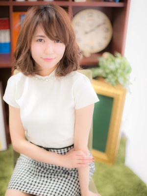 ミディアム☆フェミニンｂ