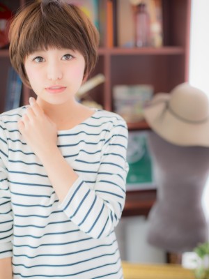 Happy ラフショート♪眉見せでCuteに♪a