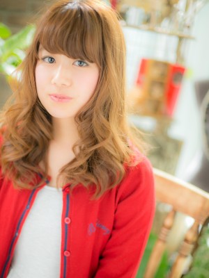 巻き髪ロングa