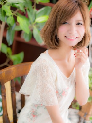 メンズウケもバッチリ！なエアリーボブディａ