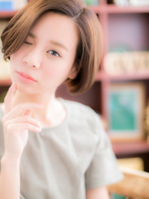 大人っぽさも可愛さも★欲張りボブa