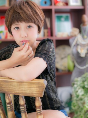 元気印の★眉見せマッシュa