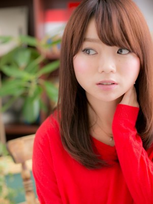 流し前髪で♪ナチュラルワンカールa