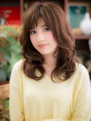 【ダークカラーで大人っぽく！”格上げ”くびれカール】