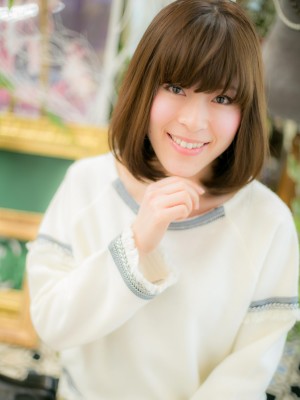 内巻きワンカールでまとまる♪a