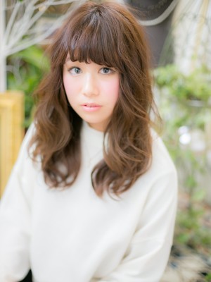 可愛さと大人っぽさ☆セミディa