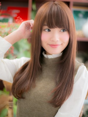 【ウットリ見惚れる《麗しストレート》】