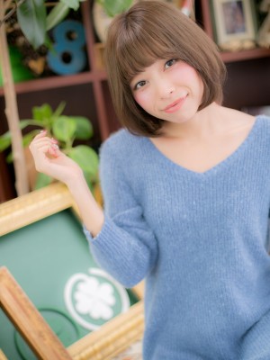 【丸み♪シルエットの愛されボブ】