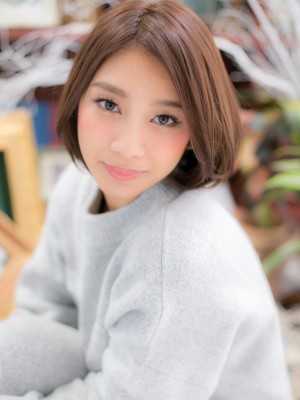 好印象なフェミニンボブa