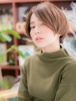 差のつく☆立体丸みボブa