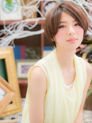 飾らないシンプルボブa