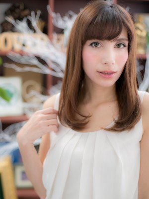 ナチュラル感たっぷりセミディa