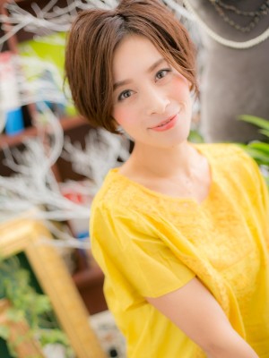 前下がりでちょい甘め☆のモダンショートa