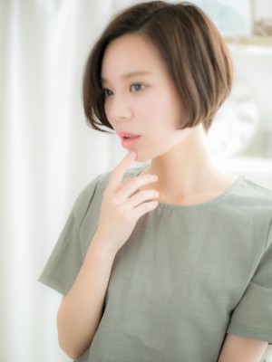 大人っぽさ可愛さも★欲張りボブ