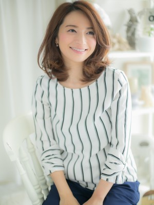 洗練されたきちんと感 &lt;大人女子ミディ&gt;ｂ