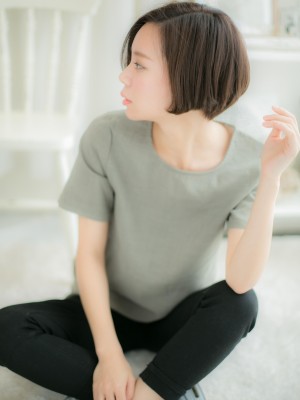 大人っぽさも可愛さも★欲張りボブb