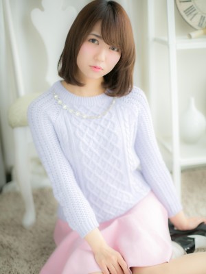 毛先くるん♪好感度大の優等生ミディｃ