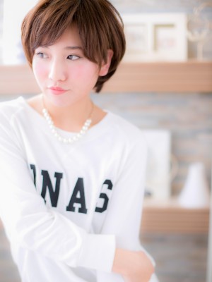 【ショートスタイル】耳かけでガーリーに♪♪ラブショート