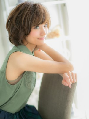 【ボブスタイル】大人かわいく、洗練された≪フェミニンボブ≫
