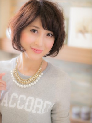 大人カジュアル☆★上品ゆるボブ2