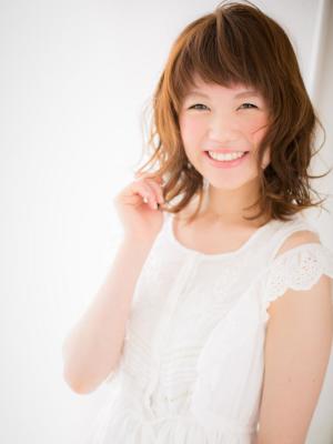 《キュートなゆるふわパーマ》