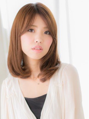 毛先ワンカールが好感度大★愛されセミディa