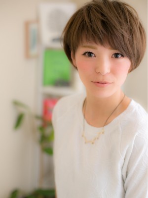 潤いカラー☆…で゛シンプルショート゛a
