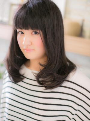ナチュラルゆるふわヘアb