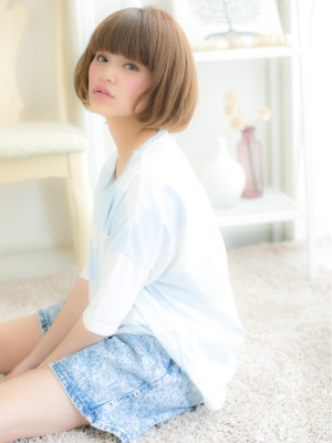 好感度up♪なガーリーふわボブb