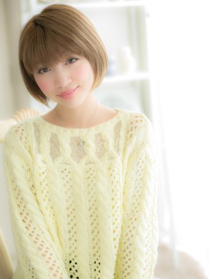好感♪透きとおる…ナチュラルボブa