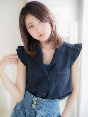 ツヤ☆潤い☆ワンカールストレートa