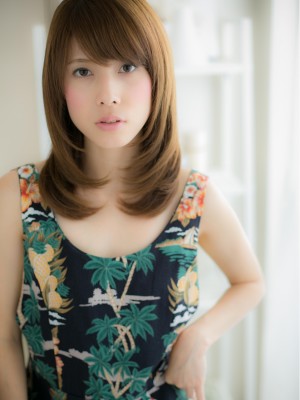 大人なモテ髪！ワンカールセミディb