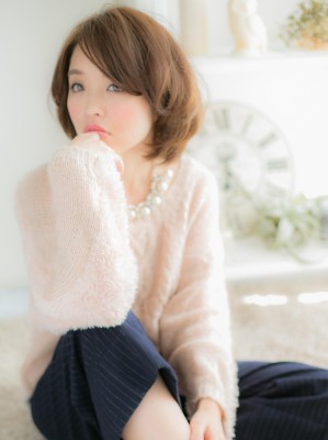 定番ボブをグレードアップ…大人の上級ボブb