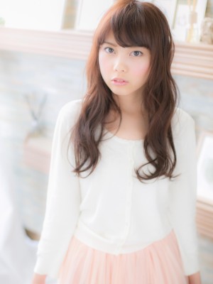 愛され‥Ｃｕｔｅ♪ふんわりｌｏｎｇ　b